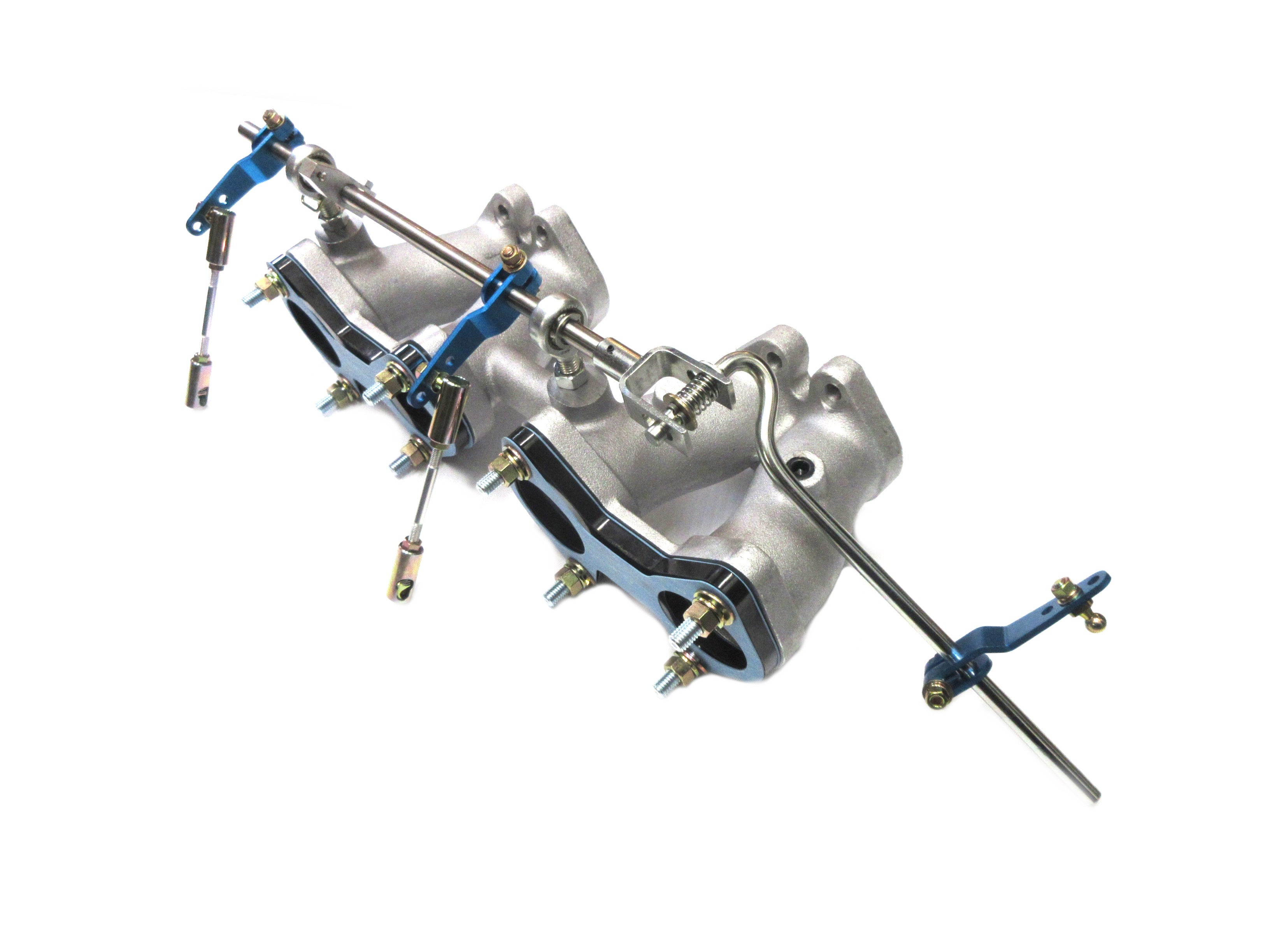 Harada Twin Carburetor Intake Manifold Assembly for L4