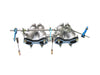 Harada Twin Carburetor Intake Manifold Assembly for L4 Engine Nissan 510