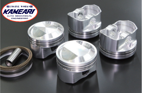 Kameari Racing 2200cc Forged High Compression Piston Kit for Toyota 18R-G Engine