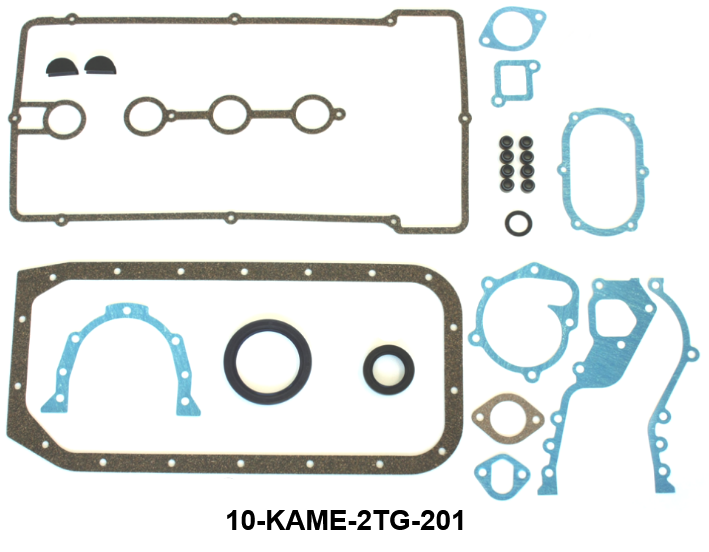 Kameari Engine Works Engine Deluxe Overhaul Gasket and Seal Kit for Toyota 2T-G or 2T-GEU Engine (Sold Separately)