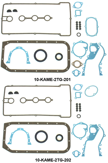 
                      
                        Kameari Engine Works Engine Deluxe Overhaul Gasket and Seal Kit for Toyota 2T-G or 2T-GEU Engine (Sold Separately)
                      
                    