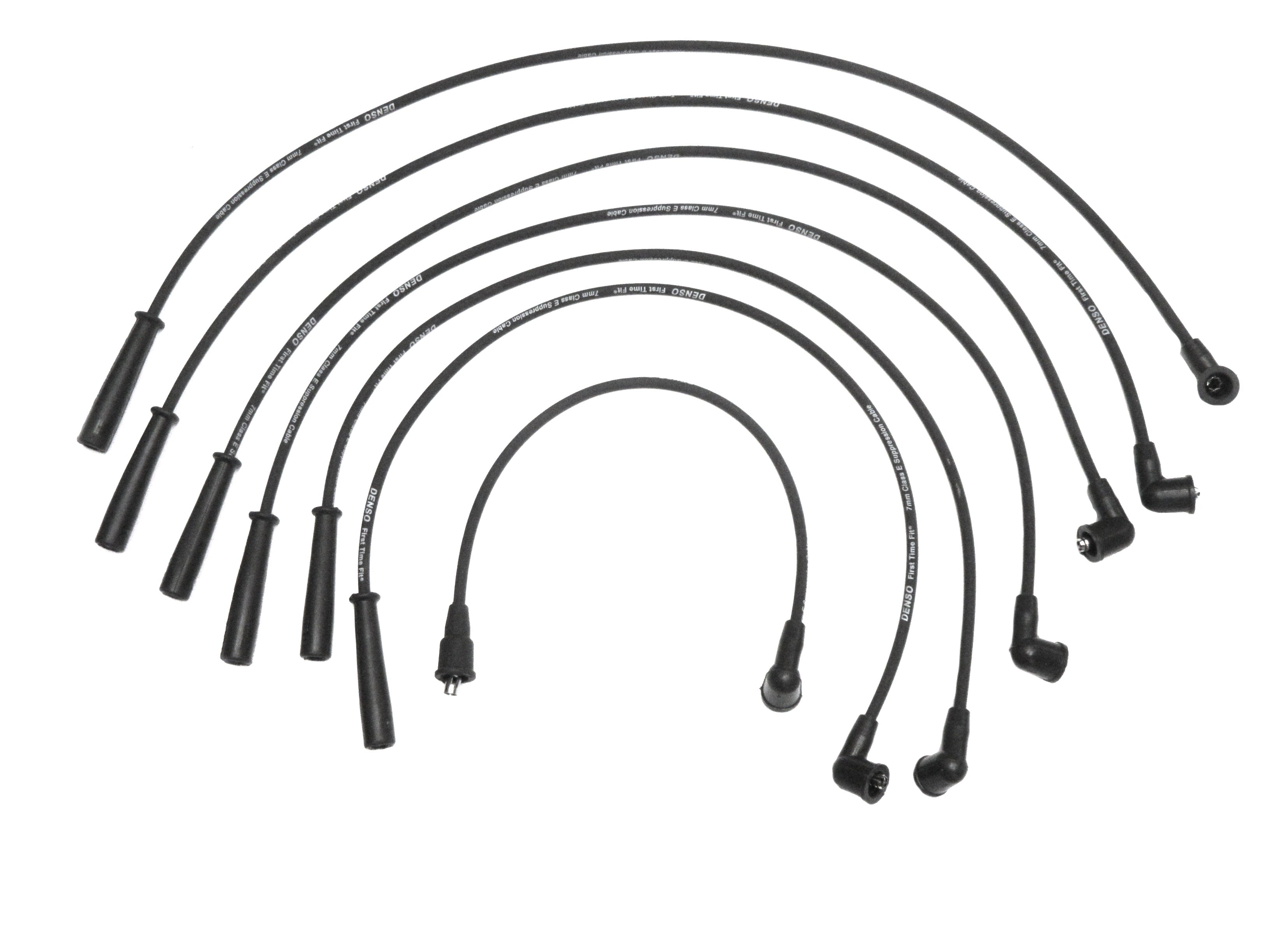 Denso Spark Plug Wire Set for Datsun 240Z 260Z 280Z 280ZX 810 with