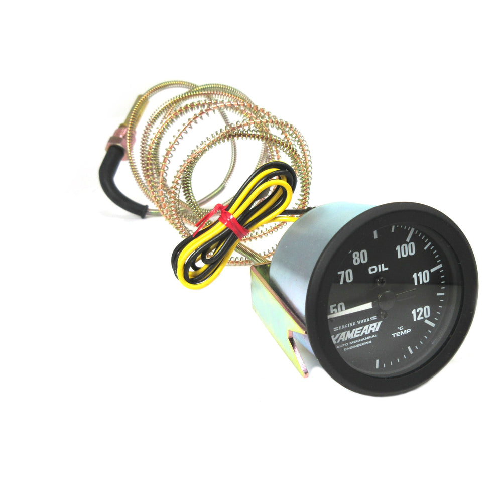 
                      
                        Kameari Oil Temperature Gauge 52mm for Vintage Japanese Cars
                      
                    