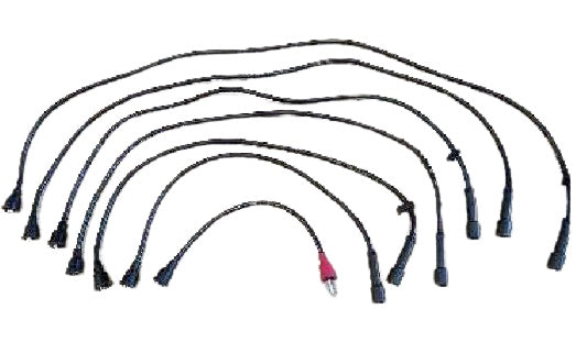 Spark Plug Wire Set for for Toyota 2000GT Early / Late Model Reproduction of 90919-11001 and 90072-76801~6