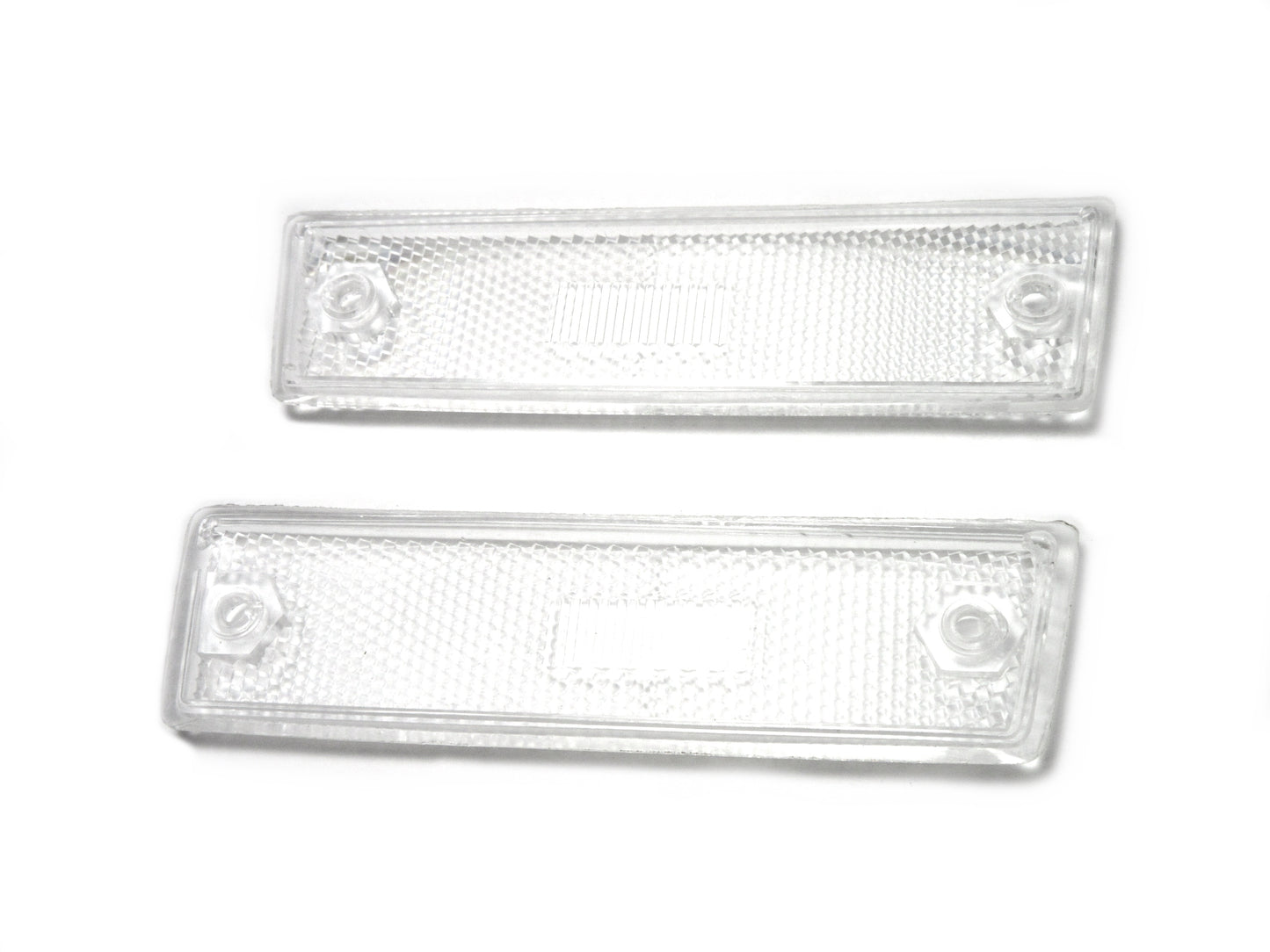 Toyota Celica 1971-77 Front Side Marker Light Lens Set Clear Type