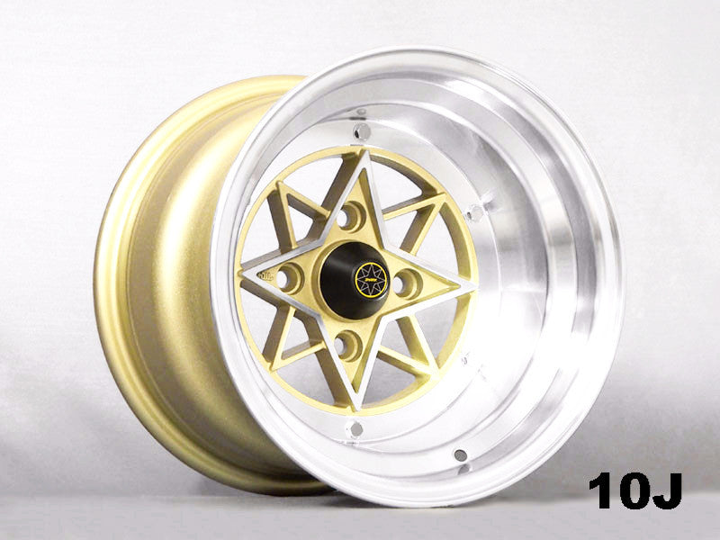 LAST PAIR of 14x10 SSR GOLD Star Shark Wheels ON CLEARANCE! (See description for information)