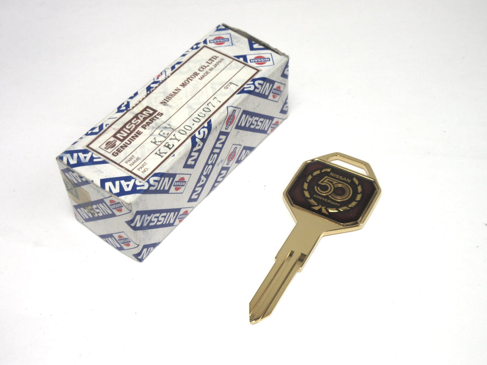 1984 Datsun 300ZX Anniversary Key Genuine Nissan NOS with Box JDM CAR PARTS