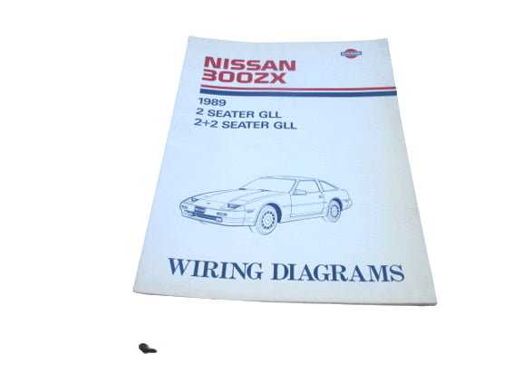1989 Nissan 300ZX Z31 Large Electrical Wiring Diagram Manual – JDM CAR
