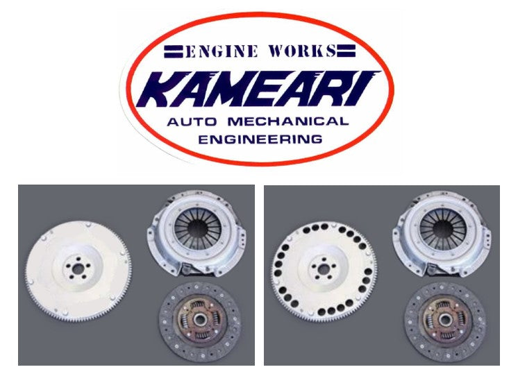 190 HP Kameari Performance Type C Flywheel & Clutch Kit with Solid Flywheel for Nissan L4 Engine Datsun 510 520 610 710 810 910 A10 B110 B210 Skyline C110 C210