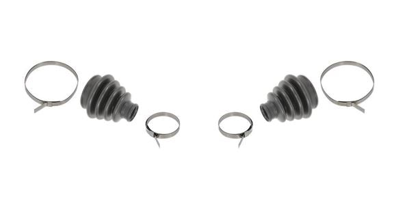 Genuine Nissan Rear Axle Boots with Inner and Outer Bands Set for Datsun 510 Sedan / 1971-11/1976 Bluebird (610) / Datsun 810 Sedan only Genuine Nissan NOS [Contact us for availability]