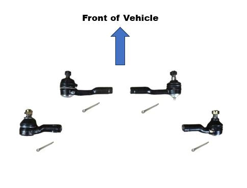 
                      
                        Reproduction Complete Front Tie Rod End Kit for Datsun 510 / Bluebird 610 for 14mm Diameter Ties
                      
                    