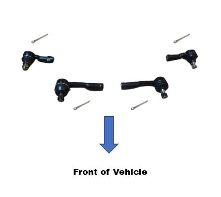 
                      
                        Reproduction Complete Front Tie Rod End Kit for Datsun 510 / Bluebird 610 for 14mm Diameter Ties
                      
                    