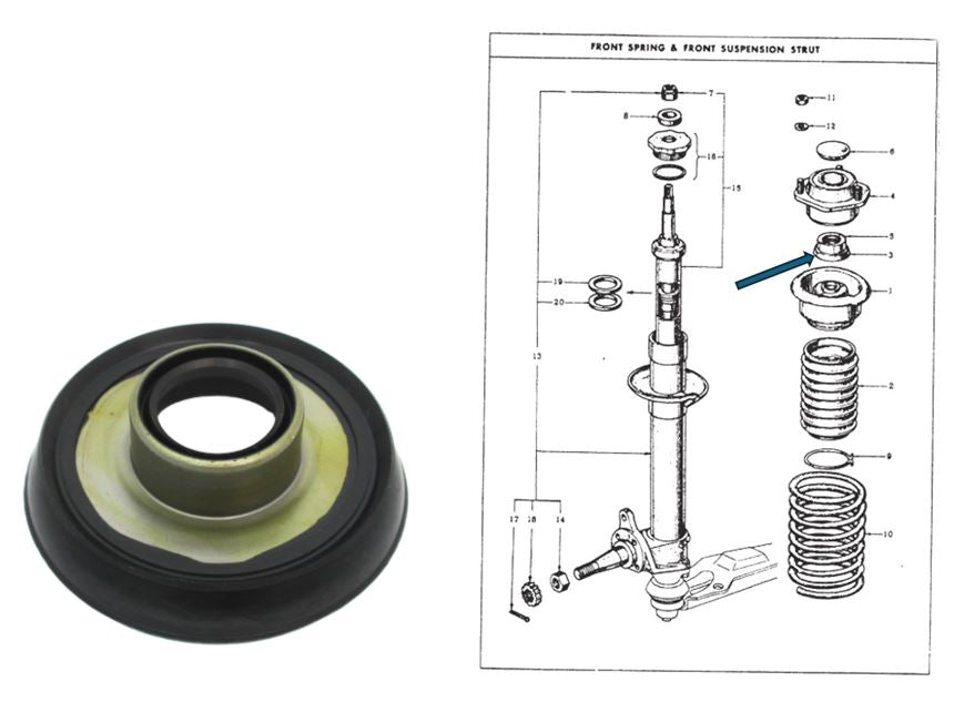 スカイライン GC10 パーツリスト 1969-1972 Steering / Suspension parts for Skyline 1969-72 – JDM CAR PARTS