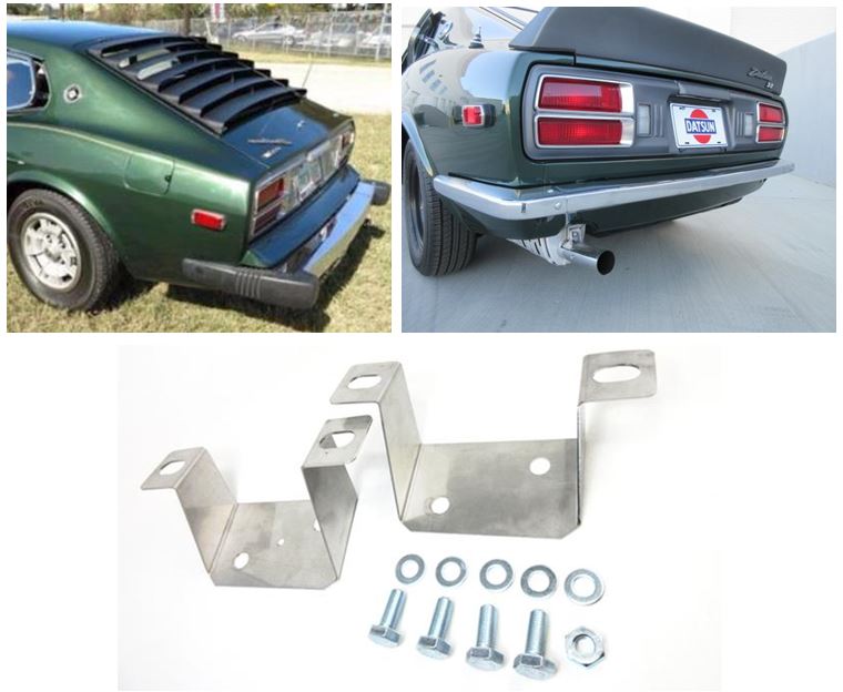 
                      
                        240Z Rear Bumper Bracket Conversion Kit for US Datsun 260Z / 280Z Slim Version JDM CAR PARTS
                      
                    