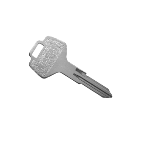 Genuine Nissan Blank Key for Nissan Skyline R30 R31 R32, Silvia S13, and Laurel C32 C33 NOS