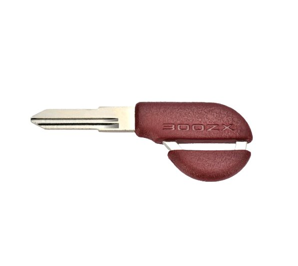 Genuine Nissan Blank Red Valet Key for 1990-1996 Nissan 300ZX Z32 NOS (Only Opens Doors and Lgnition Switch)