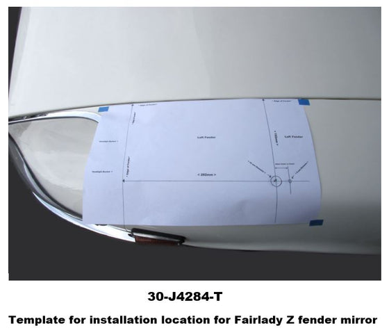 BLEM!!! Fender Mirrors for Datsun 240Z / 260Z / 280Z / Nissan Fairlady Z Reproduction