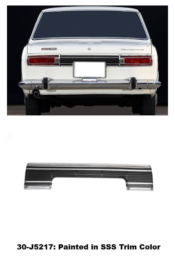 Reproduction Rear Garnish for JDM Nissan Bluebird 510 4Door