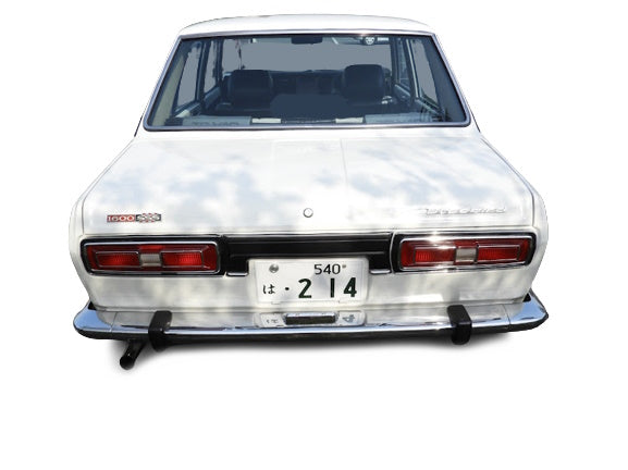 
                      
                        Reproduction 4PC Rear Garnish for "1973" JDM Nissan Bluebird 510 SSS 4Door Sedan
                      
                    