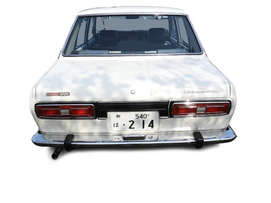 Reproduction 4PC Rear Garnish for "1973" JDM Nissan Bluebird 510 SSS 4Door Sedan
