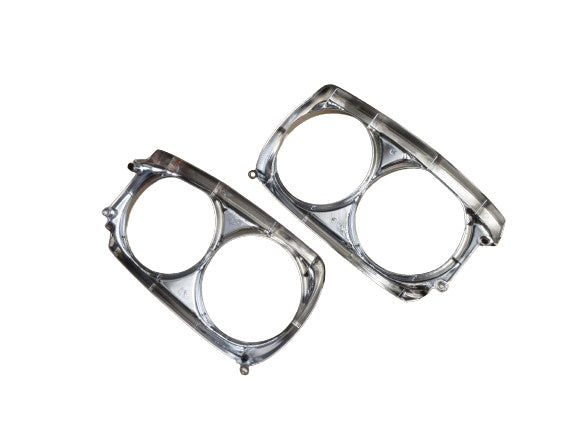 
                      
                        Headlight Bezel Set for 1971-72 Nissan Skyline Hakosuka 2D HT
                      
                    