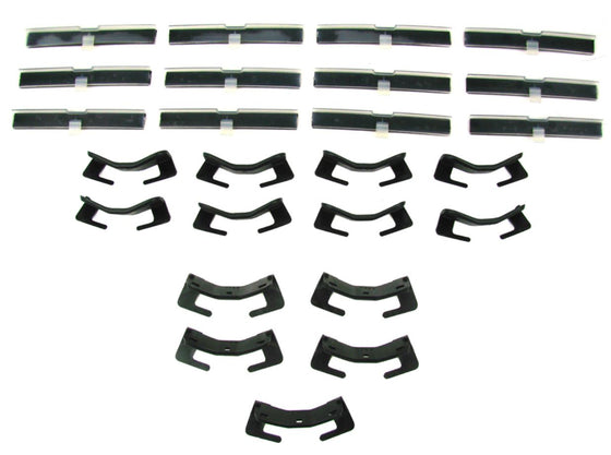 Windshield Molding 25 PC Complete Clip Kit for Toyota Corolla E90 2D Hatchback