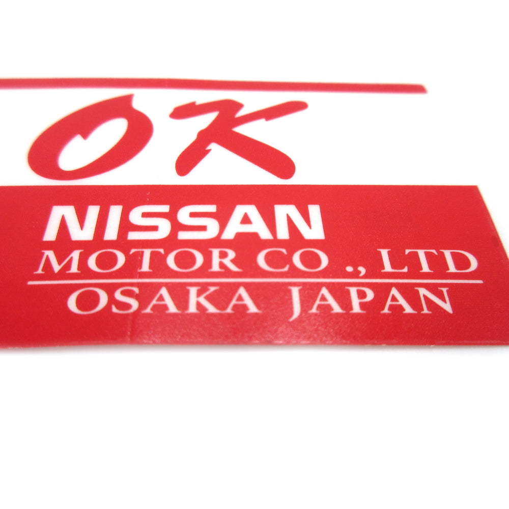 
                  
                    OK decal with "Osaka"  for Datsun / Nissan Novelty for Osaka Lovers
                  
                