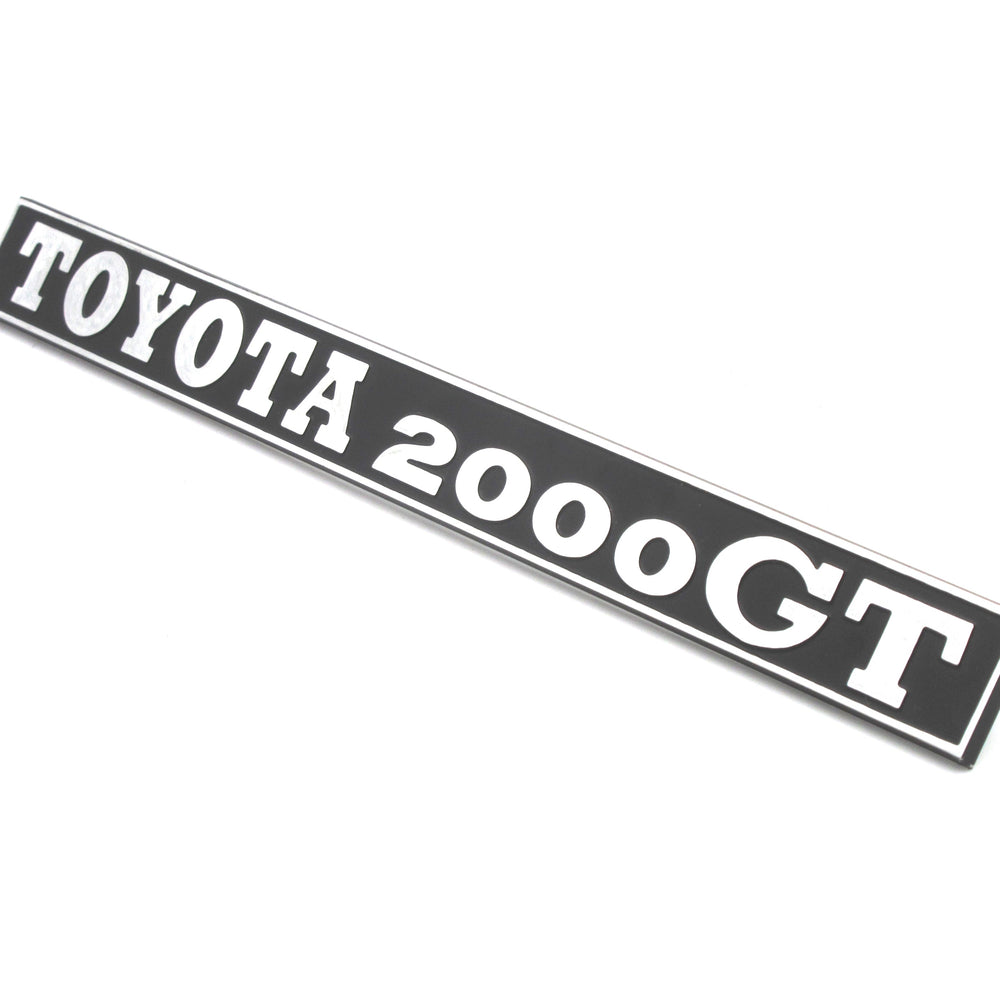 Rear Hatch Emblem for Toyota 2000GT Reproduction