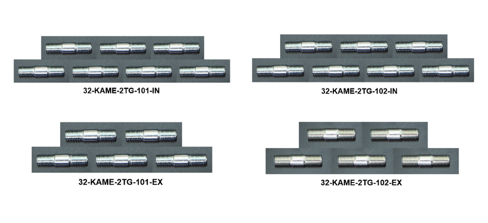 
                      
                        Intake and Exhaust Manifold Stud Sets for Toyota 2T-G Engine
                      
                    