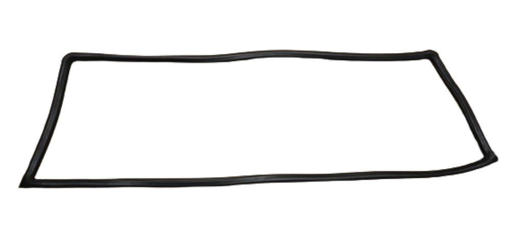 Rear Window Weatherstrip Seal without Trim Groove for Datsun/ Nissan D21 Truck 1986-1994