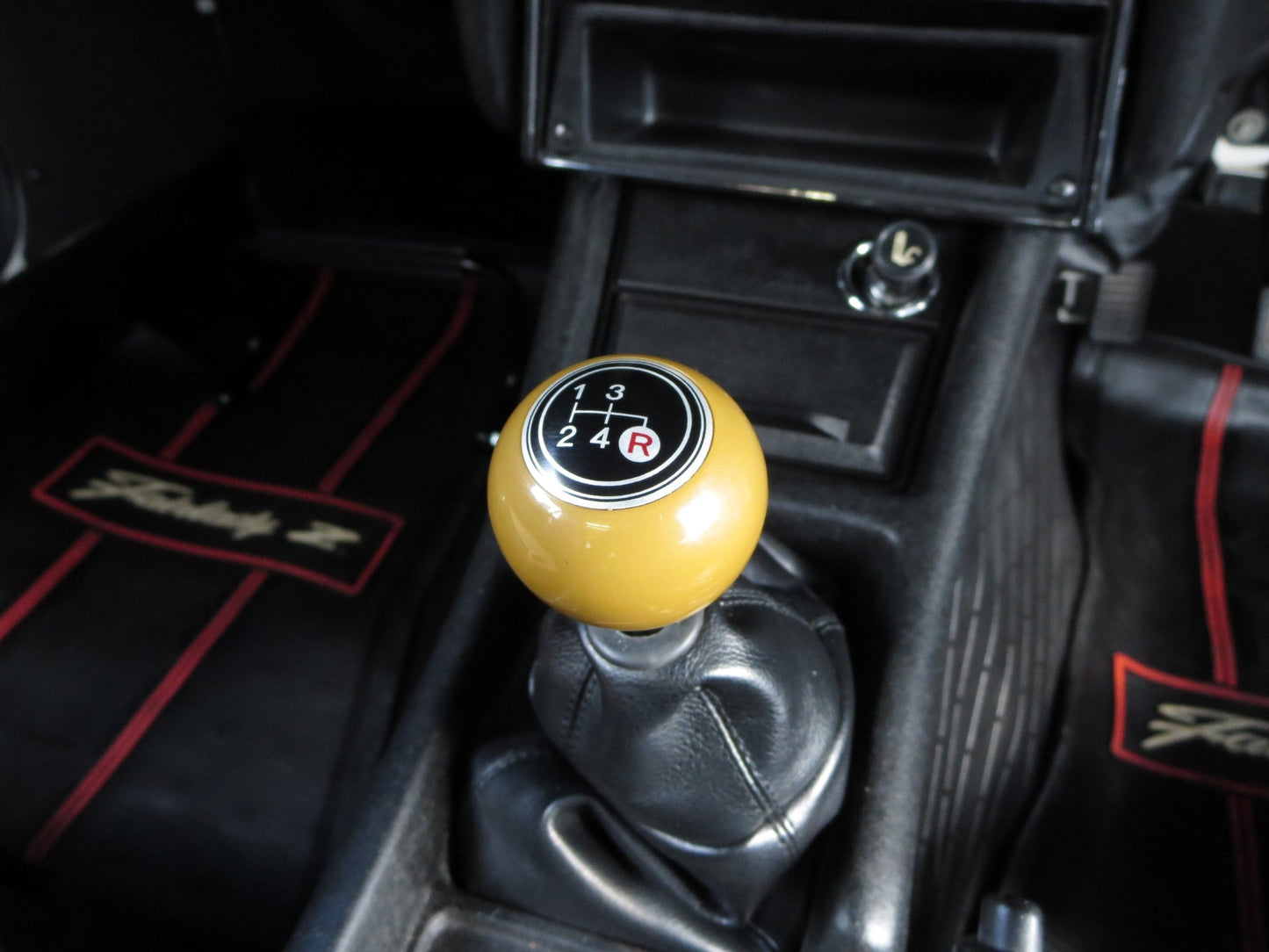 4-Speed Shift Knob Brown for Vintage Japanese Cars JDM CAR PARTS