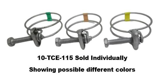 2 Inch Galvanized Iron Pipe Clamp - Color: Yellow at Best Price in New