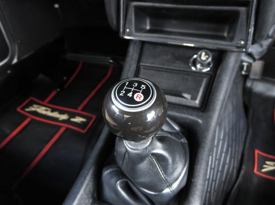 5-Speed Shift Knob Black for Vintage Japanese Cars JDM CAR PARTS