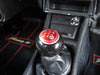 5-Speed Shift Knob Black w/ Red Pattern for Vintage Japanese Cars JDM CAR PARTS