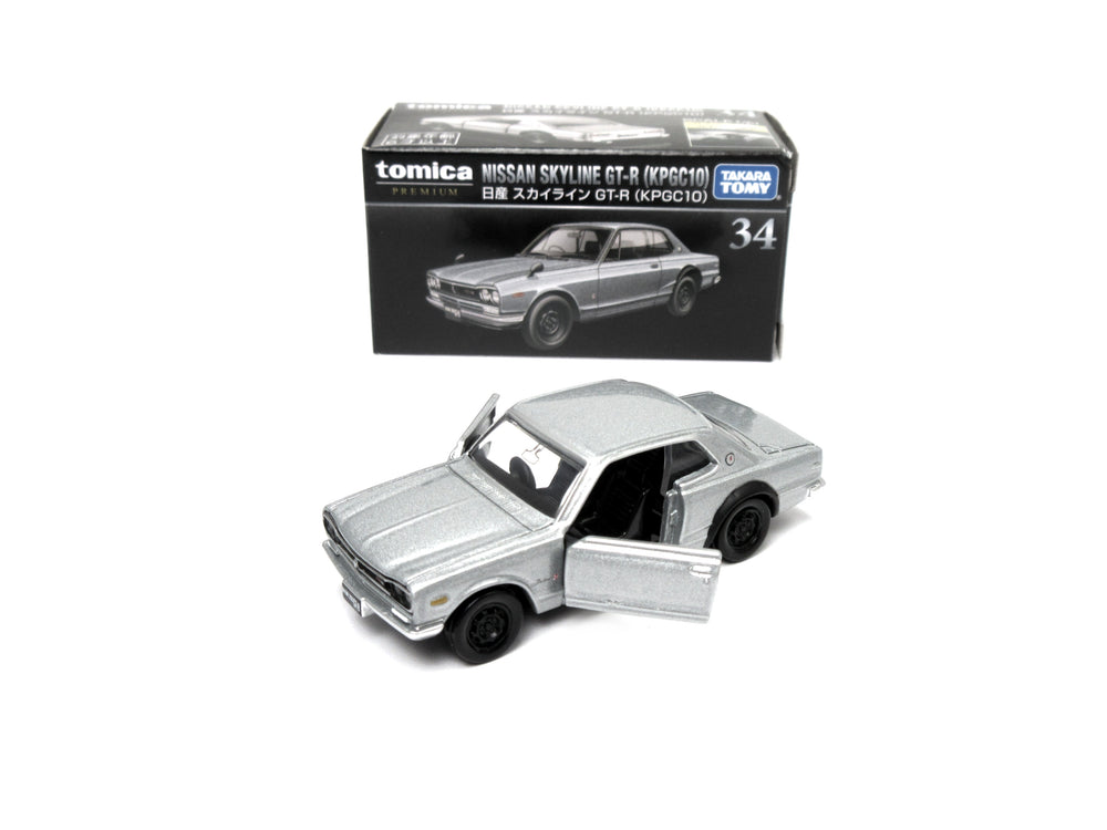 Nissan Skyline GTR KPGC10  Hakosuka Tomica Premium 1/63 Silver