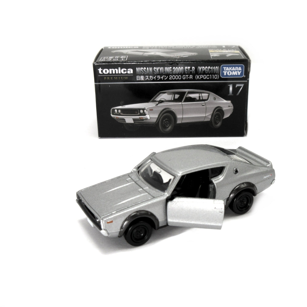 Nissan Skyline 2000 GTR KPGC110 Kenmeri    Tomica Premium 1/63 Silver