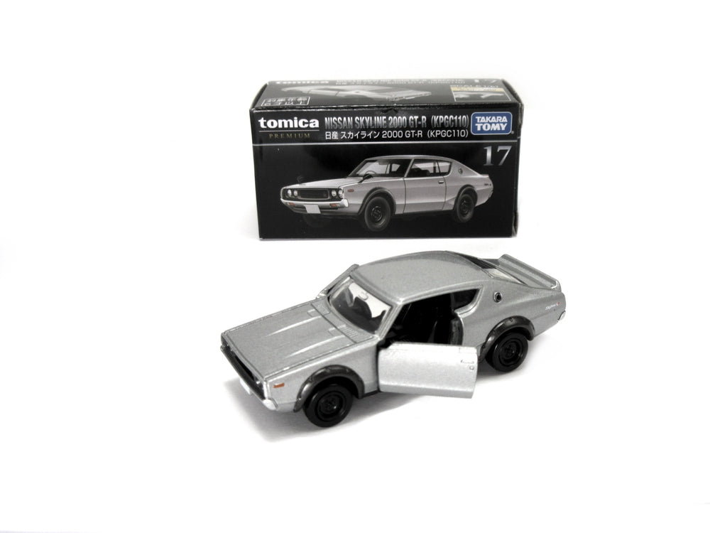 Nissan Skyline 2000 GTR KPGC110 Kenmeri    Tomica Premium 1/63 Silver