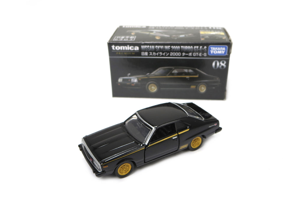 Nissan Skyline 2000 Turbo GT-E S Tomica Premium 1/63 Black