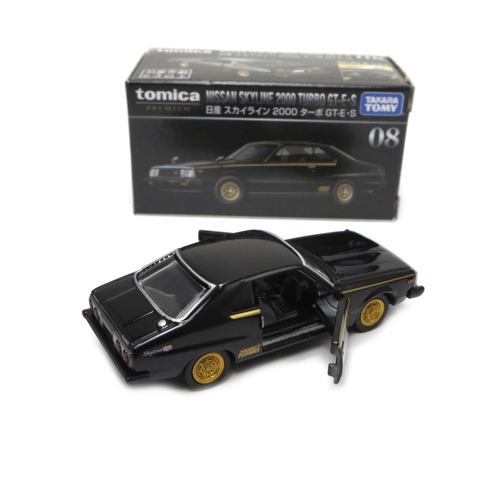 Nissan Skyline 2000 Turbo GT-E S Tomica Premium 1/63 Black