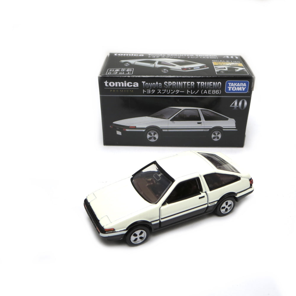 
                      
                        Toyota Sprinter Trueno AE86  Tomica Premium 1/60 White
                      
                    