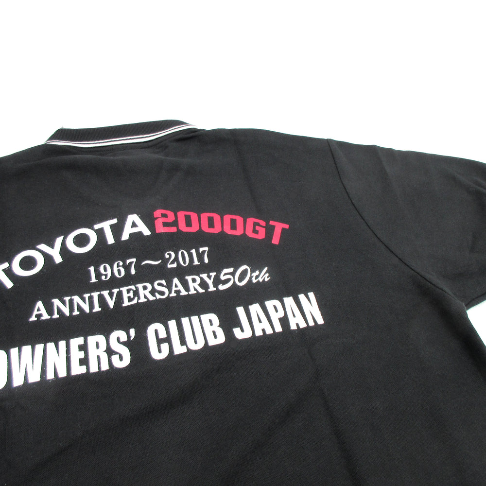 
                      
                        NOT FOR SALE: FREE Gift for New Annual -Due-Paid Members: Toyota 2000GT Owner's Club Japan "2000GT 50th Year Anniversary" Polo Shirt
                      
                    