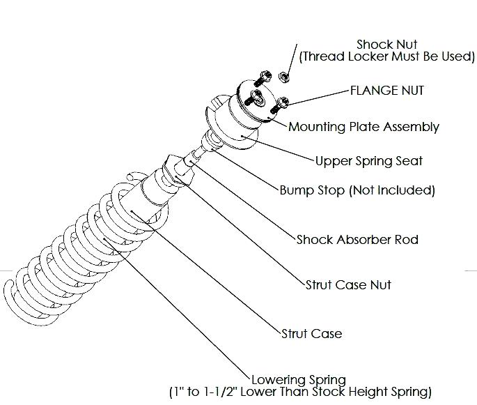 
                  
                    Anti-Bottom Out Strut Mount & Spring Seat Kit for Datsun Z JDM CAR PARTS
                  
                