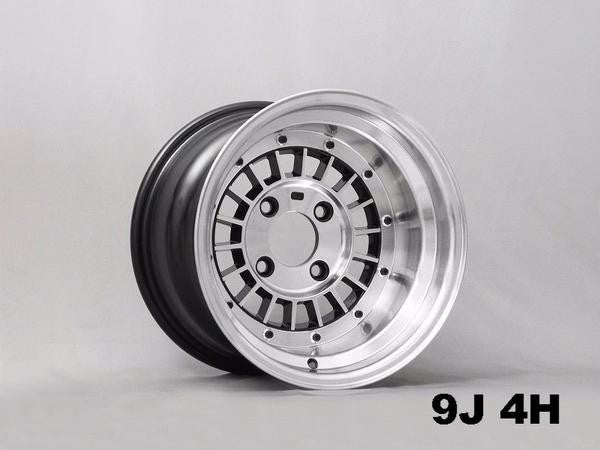 LAST PAIR of 14x9 Black FOCUS RACING Wheels ON CLEARANCE! (See description for specs)