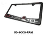 JCCS License Plate and Frame
