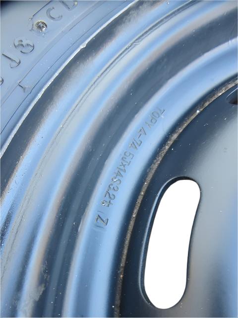 
                  
                    Used Spare Tire 4/1974 5J Bridgestone RD-150
                  
                