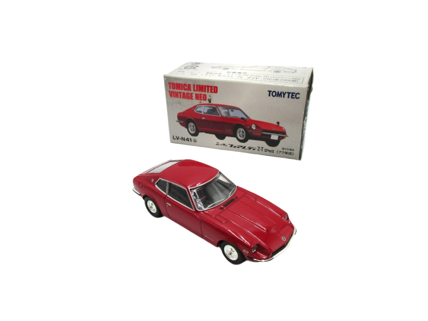 Tomica Limited Vintage Neo LV-N41 1/64 1977 Nissan Fairlady Z-T 2 by 2 Red