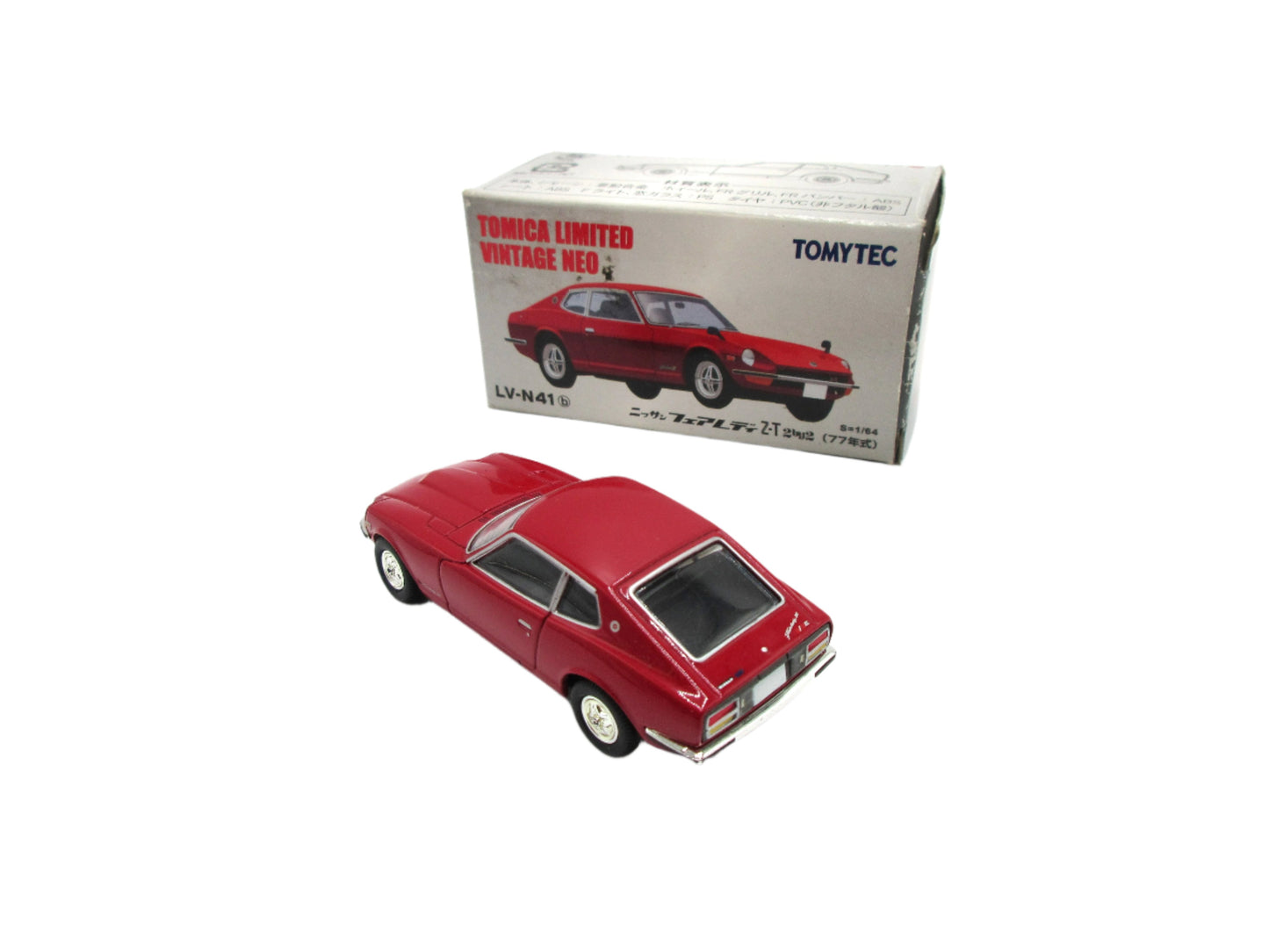 Tomica Limited Vintage Neo LV-N41 1/64 1977 Nissan Fairlady Z-T 2 by 2 Red