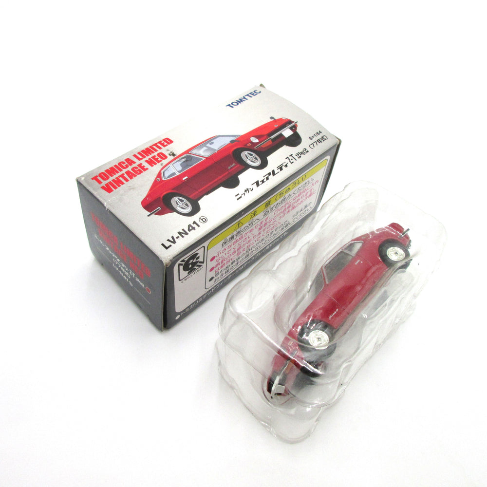 
                  
                    Tomica Limited Vintage Neo LV-N41 1/64 1977 Nissan Fairlady Z-T 2 by 2 Red
                  
                