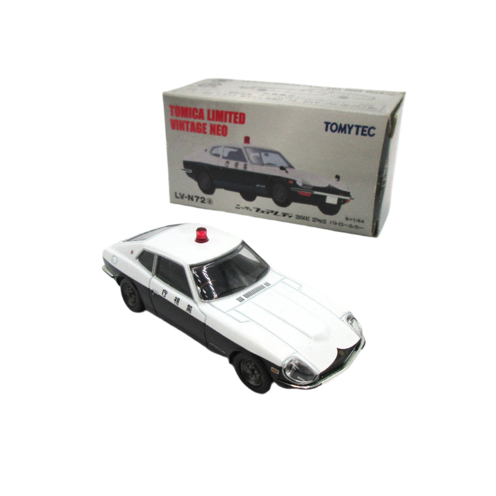 Tomica Limited Vintage Neo LV-N72 1/64 Nissan Fairlady 260 2 by 2 Police Car