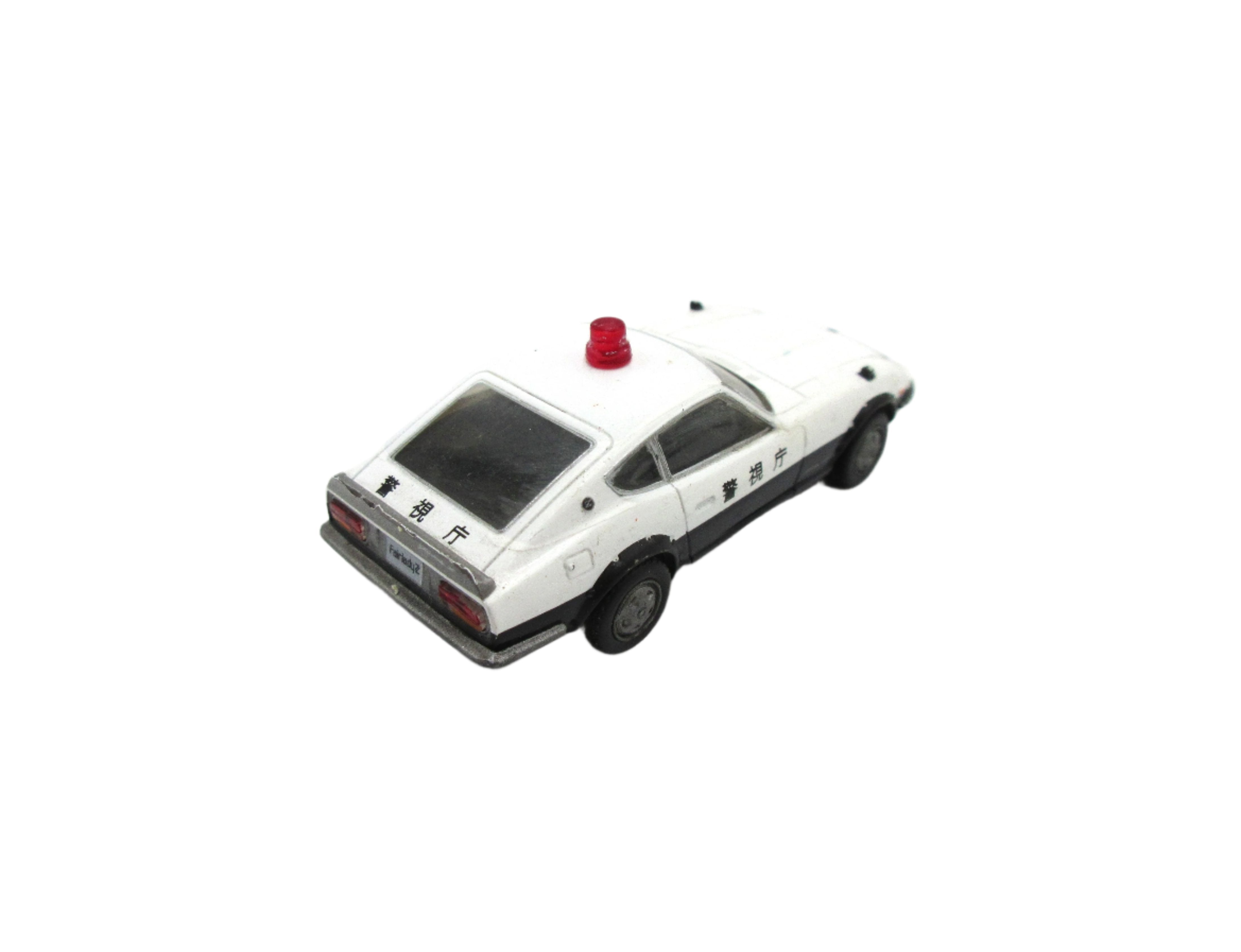 Nissan Fairlady ZG Police Car 1/64 Plastic No Box – JDM CAR PARTS